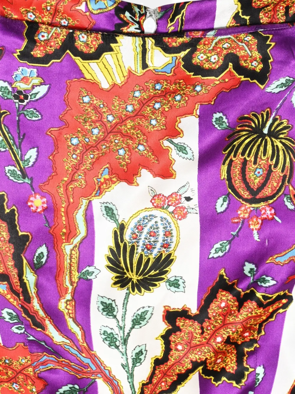 BALENCIAGA Pre-owned Printed Sleeveless Mini Dress In Purple