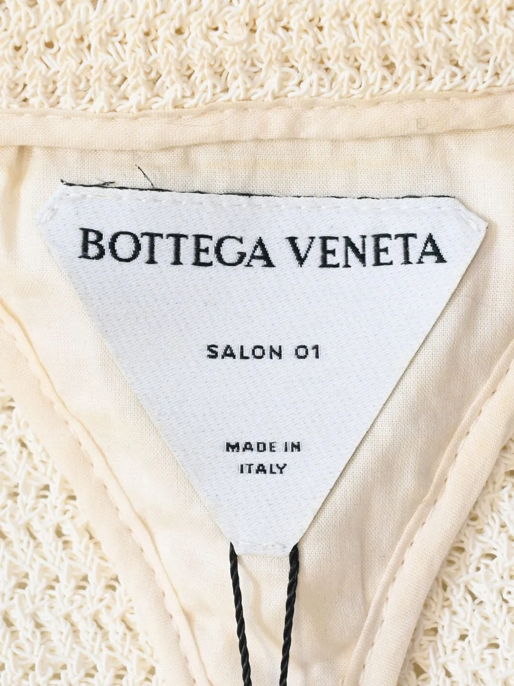 BOTTEGA VENETA Pre-owned Knitted Button-down Jacket In Neutral