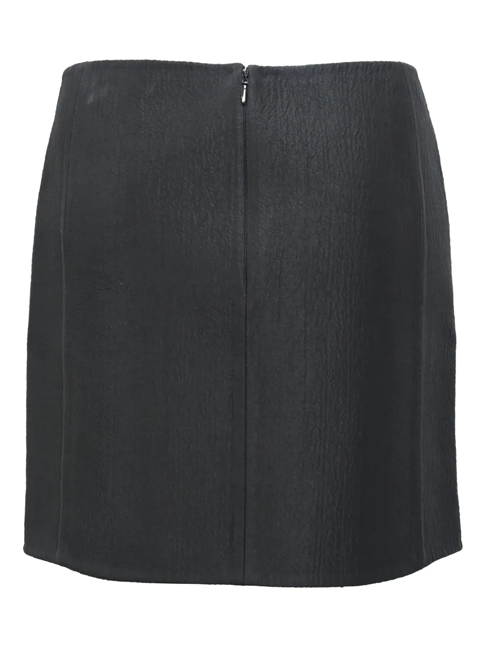 Balenciaga Pre-Owned Rok met gekreukte textuur - Zwart