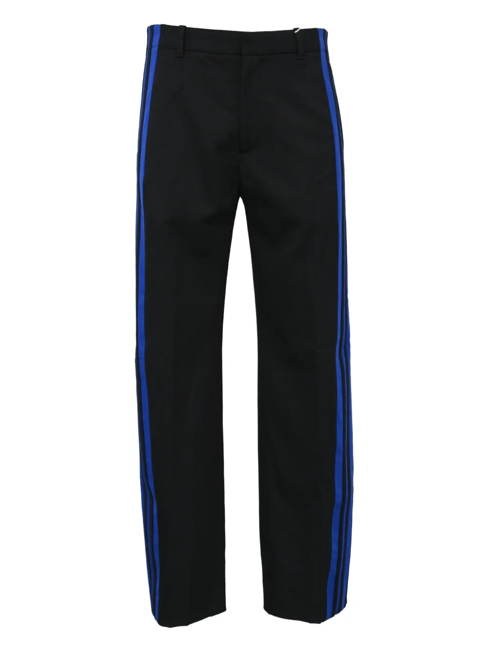 Balenciaga Pre-Owned striped twill trousers - ブラック Balenciaga Pre-Owned striped twill trousers - ブラック