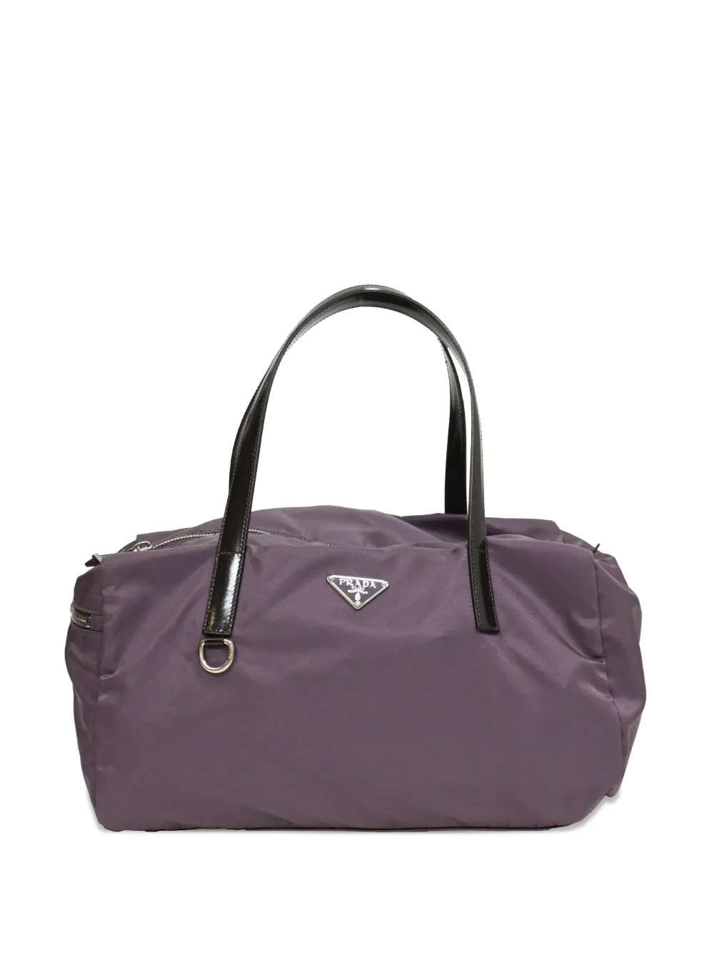 Prada Pre-Owned 2000-2010s small logo duffle bag - パープル Prada Pre-Owned 2000-2010s small logo duffle bag - パープル