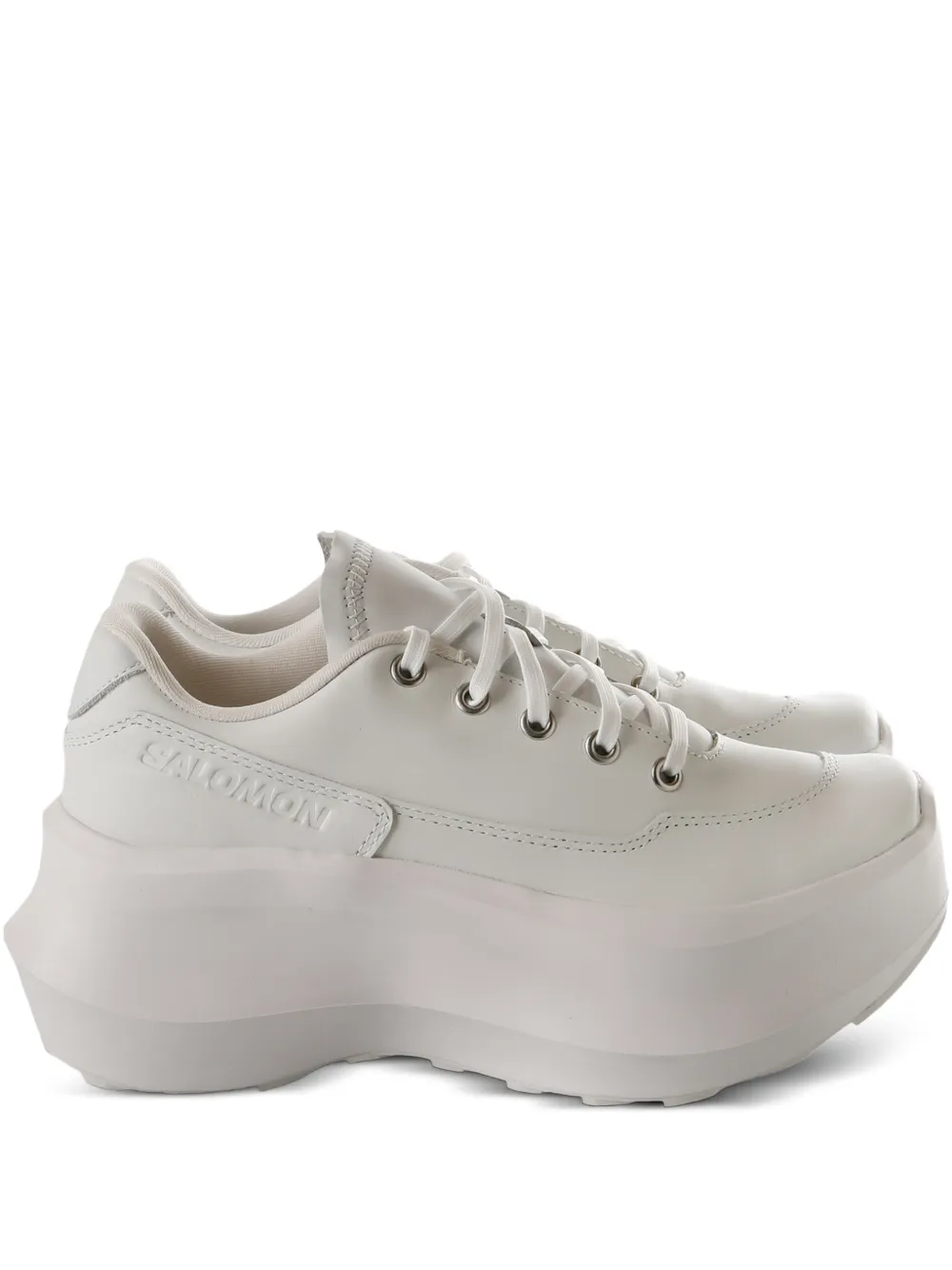 Comme des Garçons x Salomon SR811 sneakers met plateauzool Wit