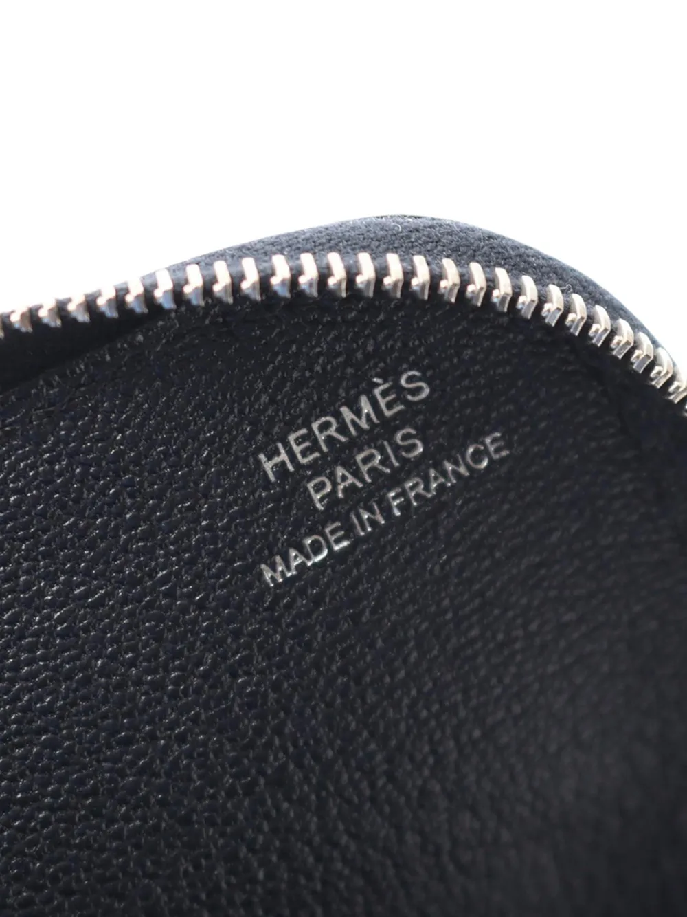 Pre-owned Hermes 2020 Leather Remix Duo Chimeres Wallet Long Wallets In Blue