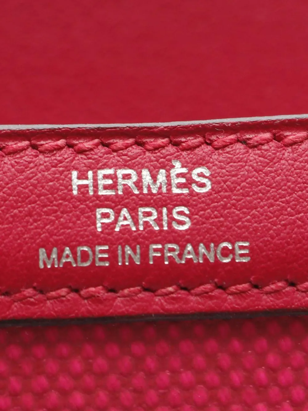 Pre-owned Hermes 2021 Toile H Berline Swift Constance Iii 24 Shoulder Bag In Pink