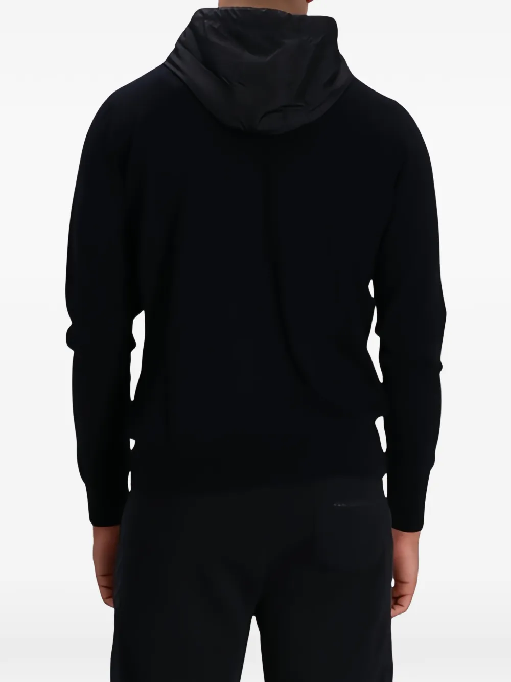Karl Lagerfeld Jack met capuchon en rits Zwart