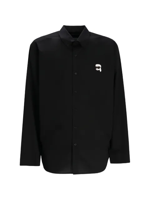 Karl Lagerfeld logo-detail shirt