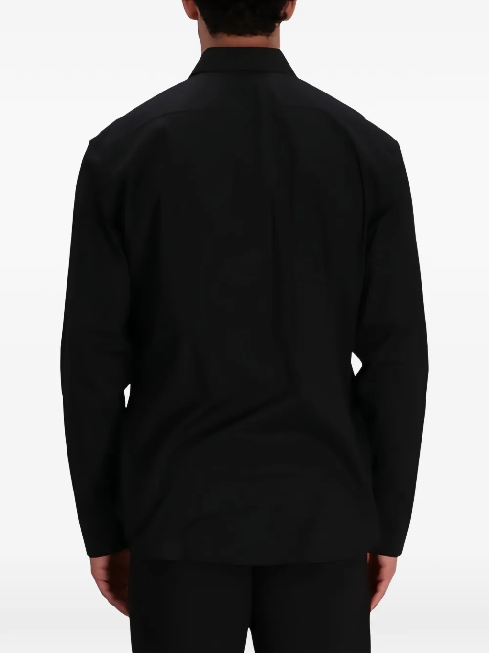 Karl Lagerfeld Overhemd met logo Zwart