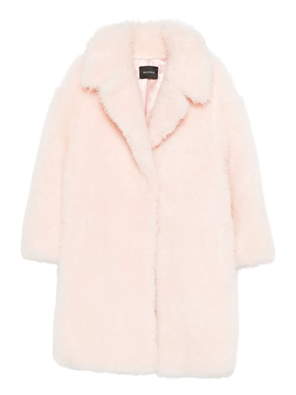 Manokhi abrigo con cuello | rosado | Image 1