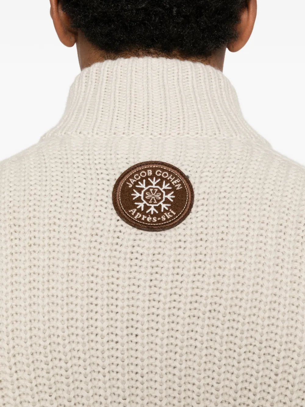 Jacob Cohën Vest met rits Beige