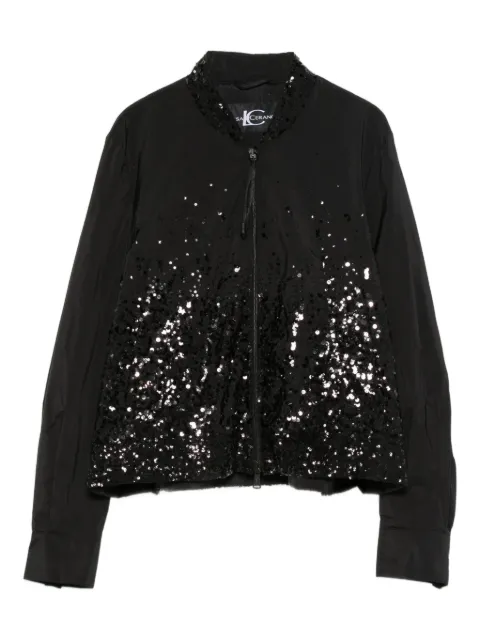 Luisa Cerano sequin zip-up jacket