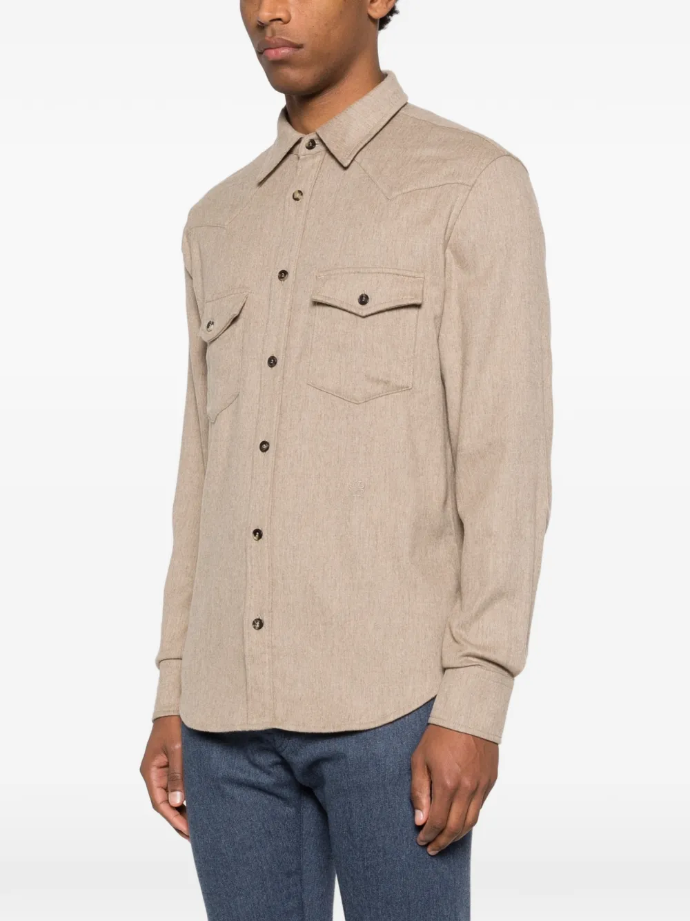  Jacob Cohën Long-sleeve Shirt - Neutrals 