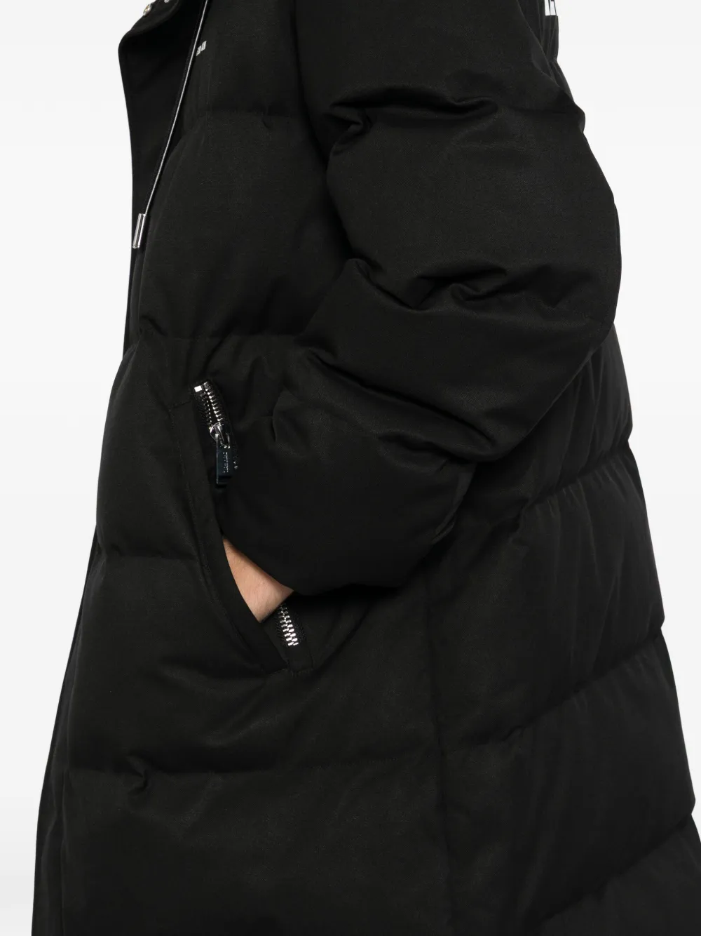 Team Wang Design The Original 1 Padded Coat In Black