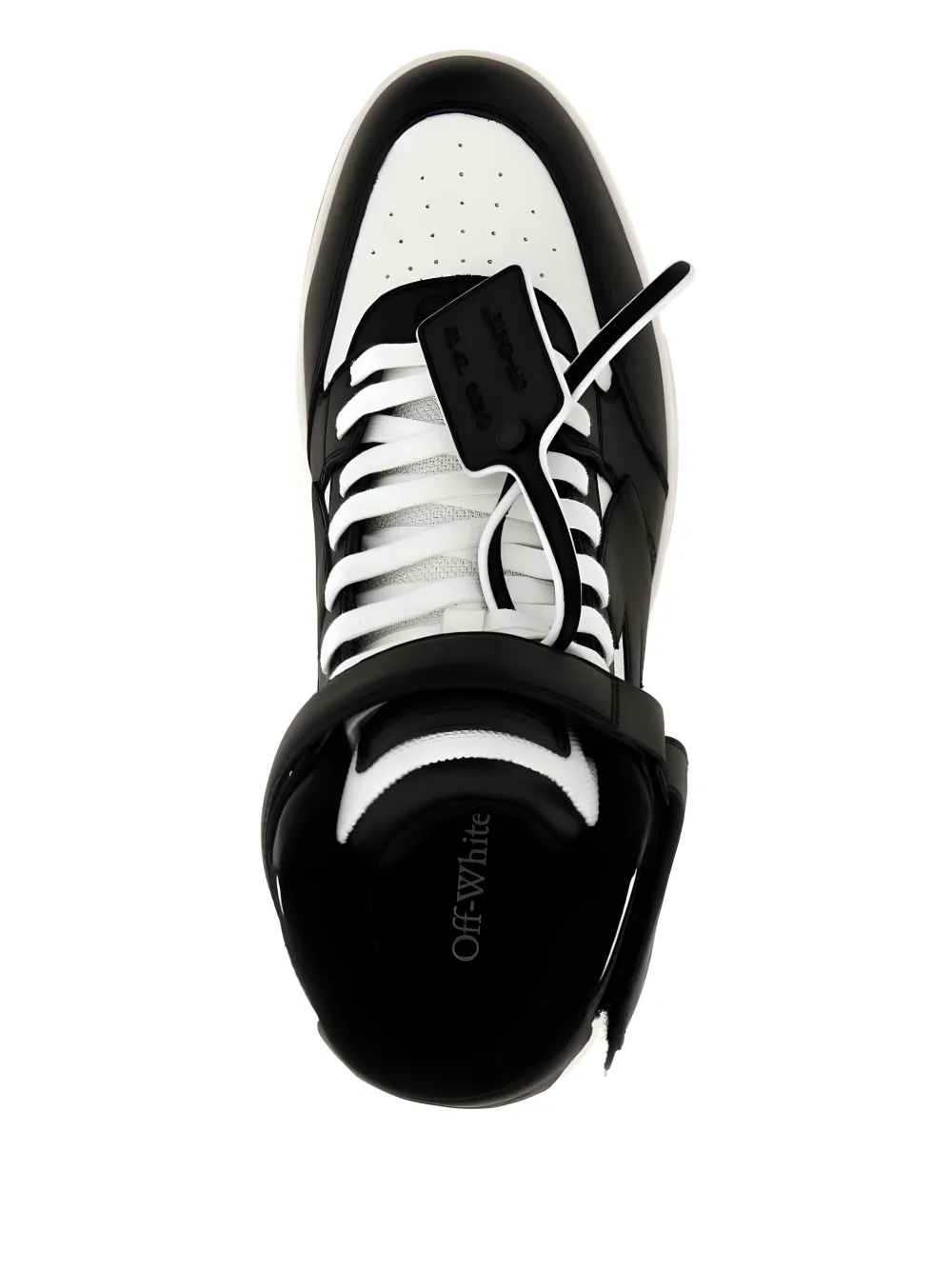 Off-White Out Of Office Mid Top sneakers Zwart