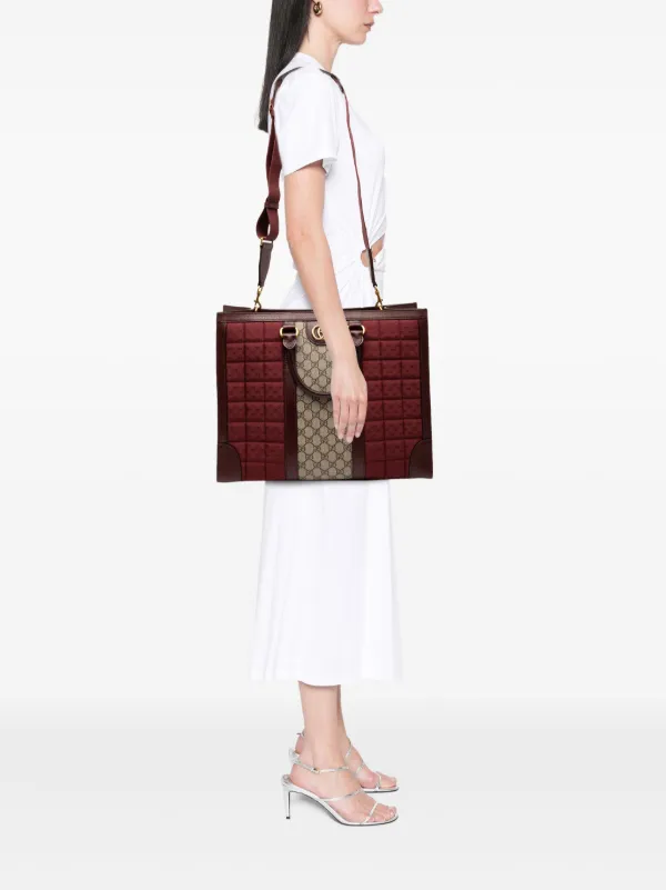 Gucci Pre-Owned 2016-2025 ミディアム GGスプリーム＆キルティング 