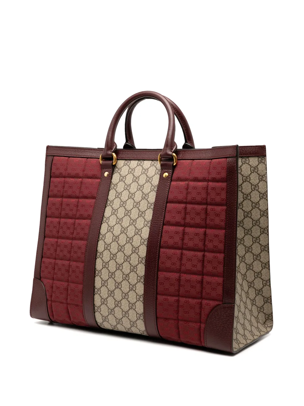 2016-2025 Medium Gg Supreme And Quilted Mini Gg Canvas Double G Tote Satchel