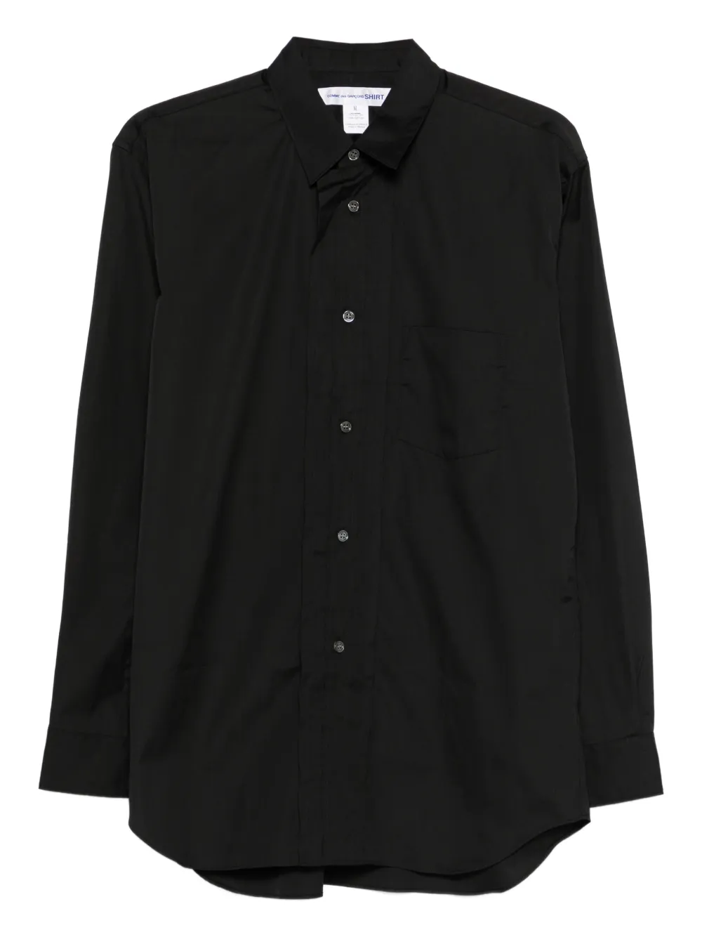 Comme Des Garçons Shirt chest-pocket long-sleeves shirt - Schwarz