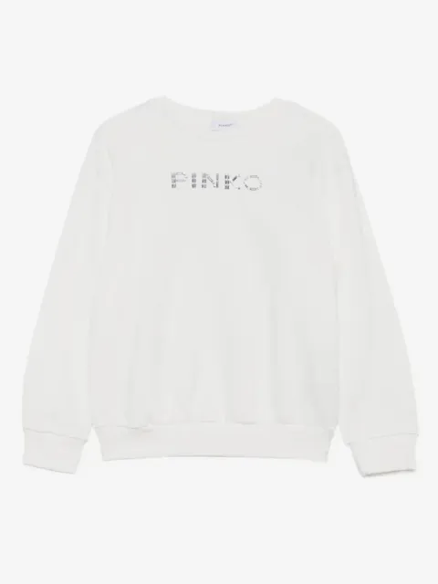 Pinko Kids 로고 디테일 스웨트셔츠