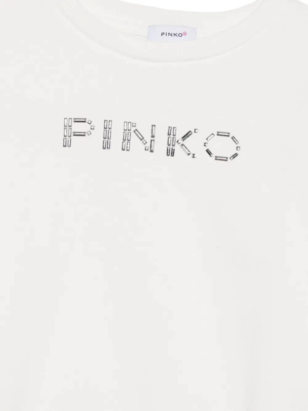 Pinko Kids Sweater met logo Wit