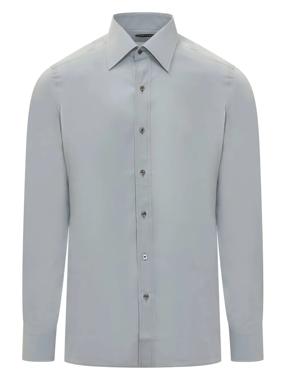TOM FORD button-down dress shirt - グレー TOM FORD button-down dress shirt - グレー