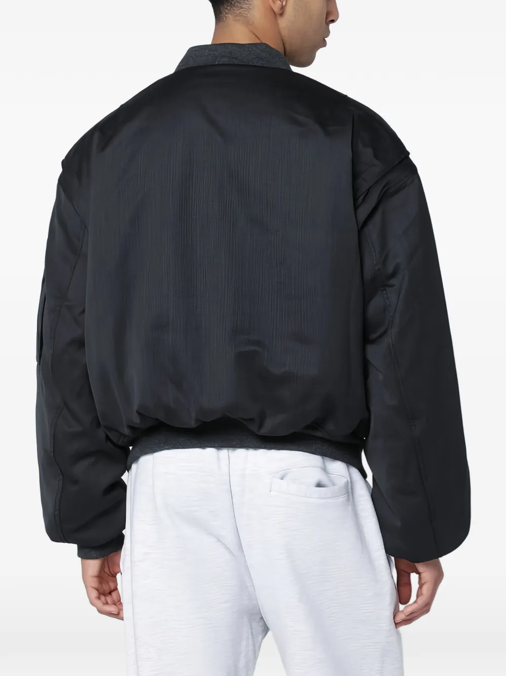  Entire Studios Zip-up Bomber Jacket - Black 