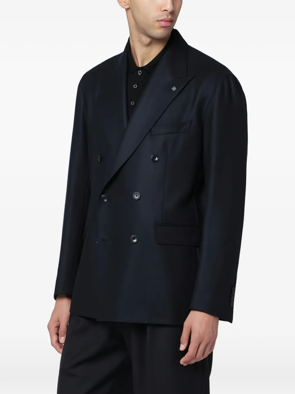 Tagliatore double-breasted blazer - Nero