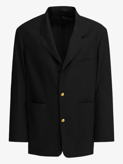 BEAMS PLUS Paul button-up patch-pocket blazer