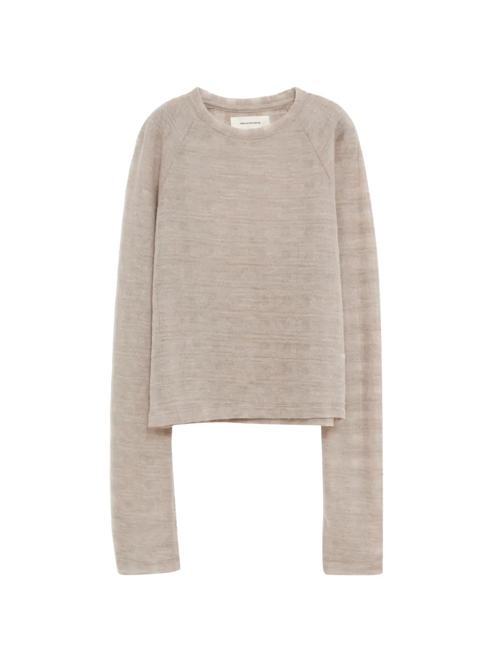 mfpen long-sleeved gauze top - Toni neutri