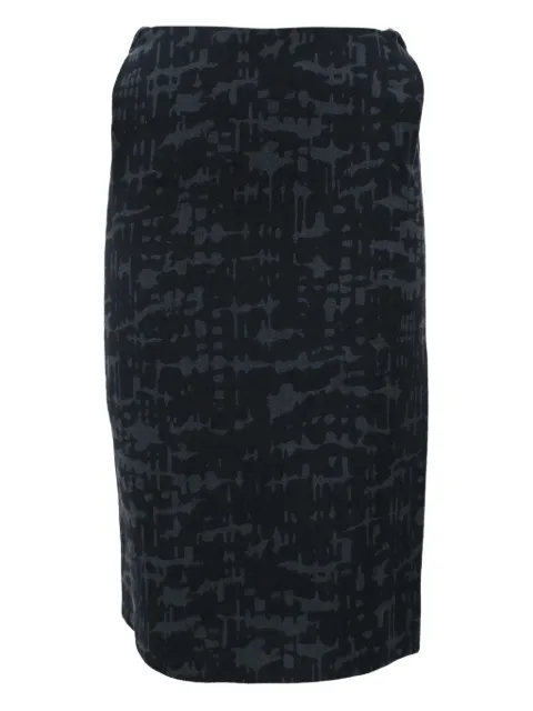 Bottega Veneta Pre-Owned printed midi skirt
