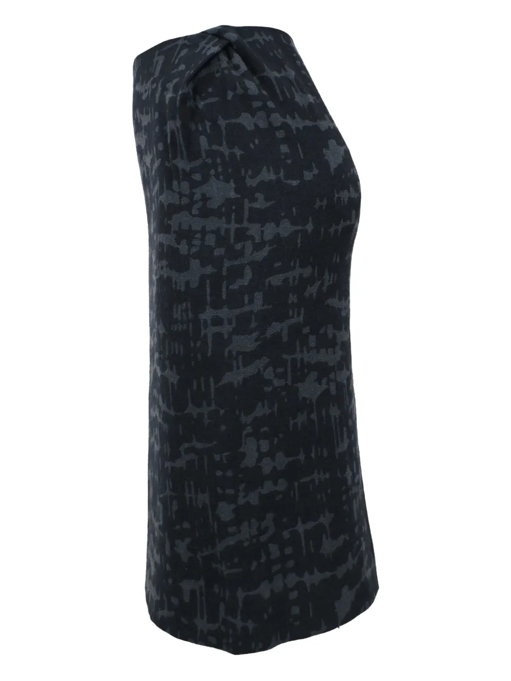 BOTTEGA VENETA Pre-owned Printed Midi Skirt In Black