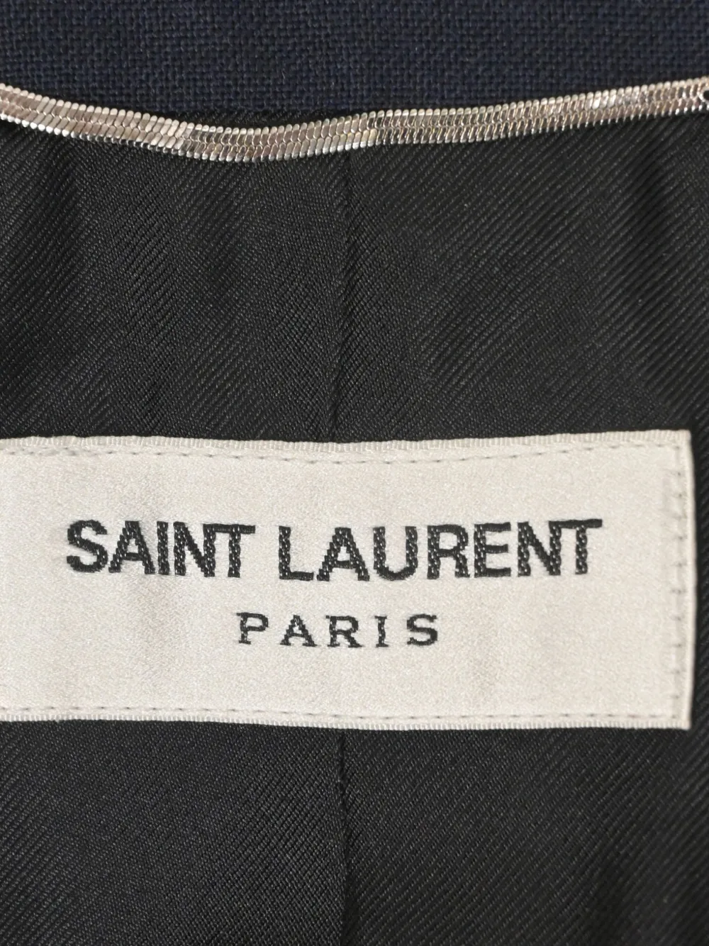 Pre-owned Saint Laurent Single-breasted Blazer In Blue