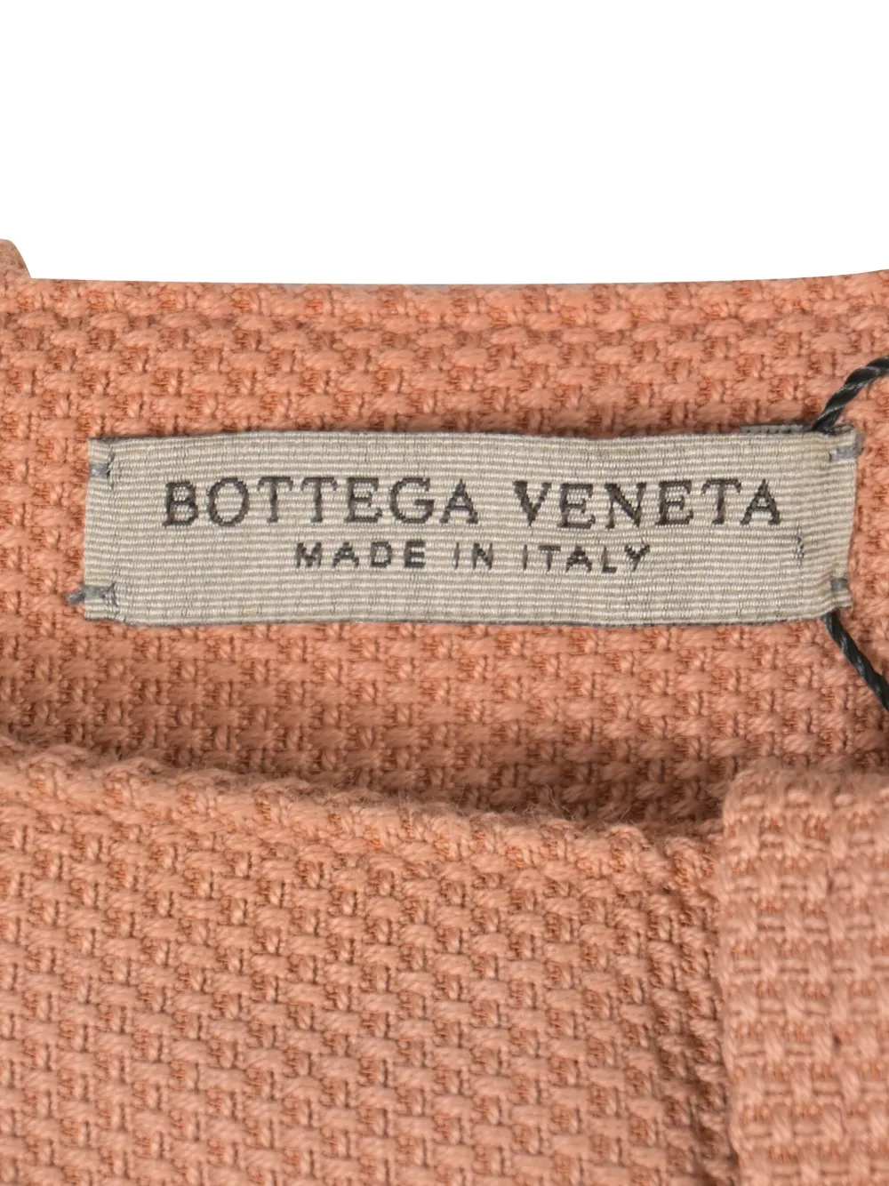 BOTTEGA VENETA Pre-owned Piqué-weave A-line Midi Skirt In Neutral