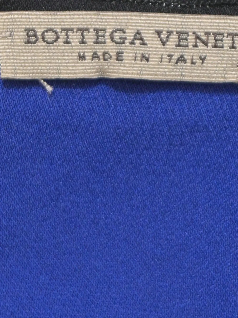 Pre-owned Bottega Veneta Colourblock Blouse In Blue