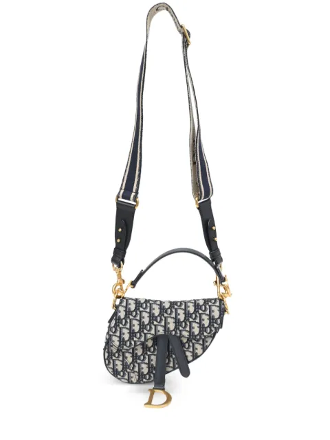 Christian Dior Pre-Owned mini Saddle oblique tote bag