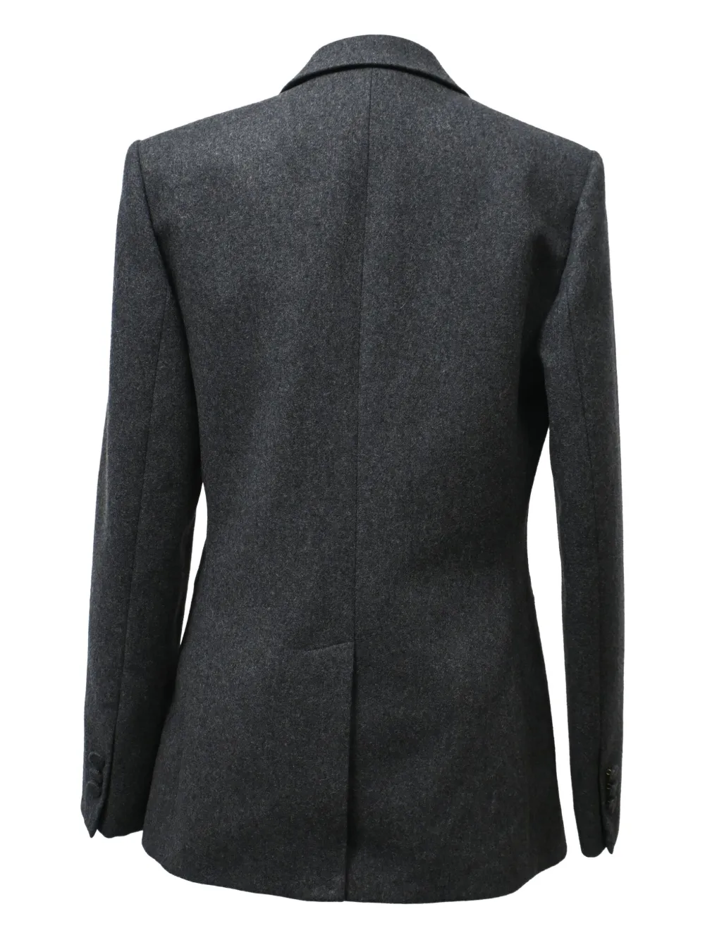 Pre-owned Sandro X Clara Luciani Single-button Blazer In Gray
