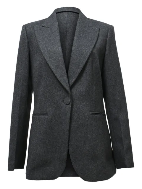 SANDRO x Clara Luciani single-button blazer