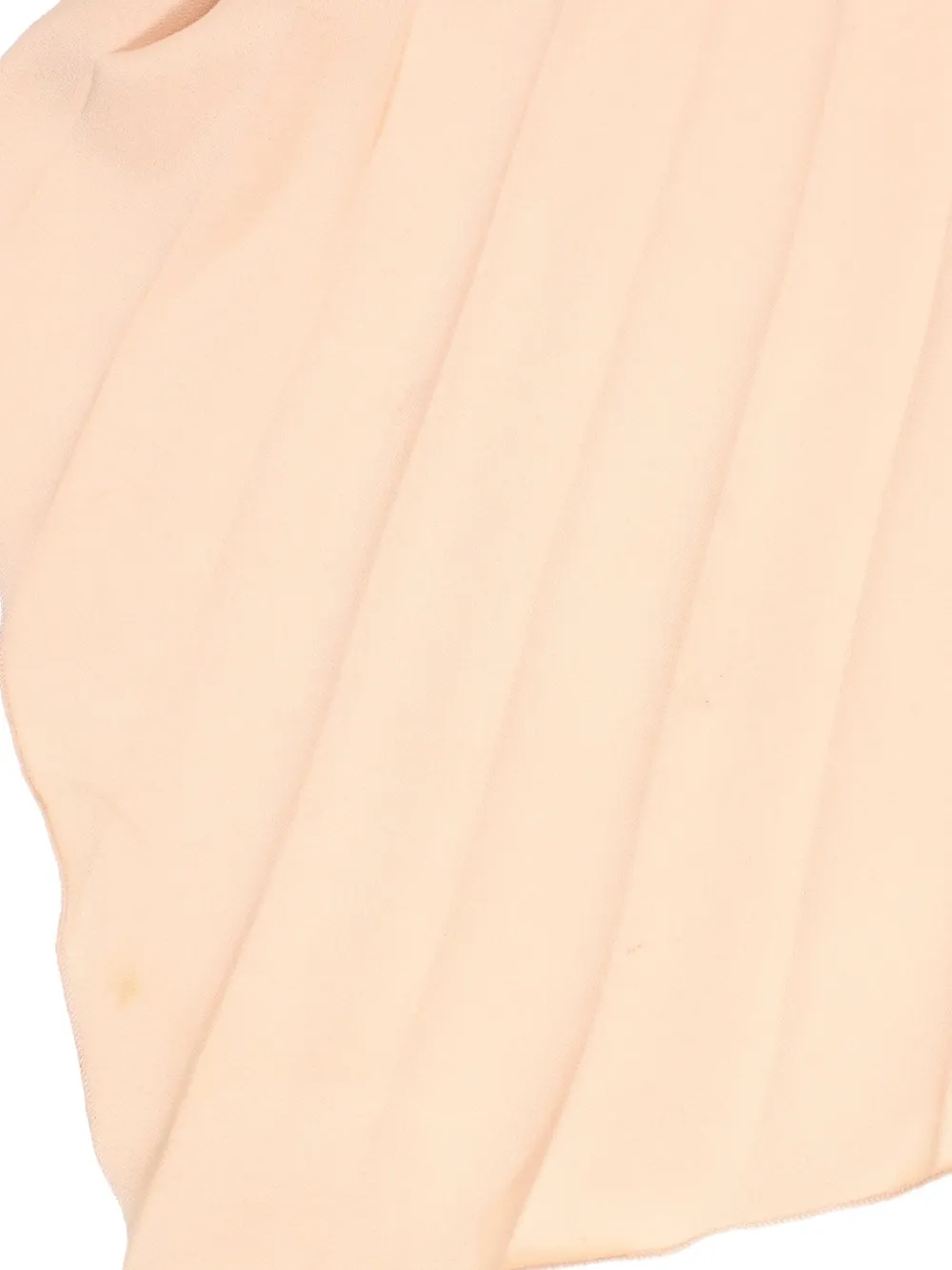 Pre-owned Theory Pleated Midi Skirt In Neutral