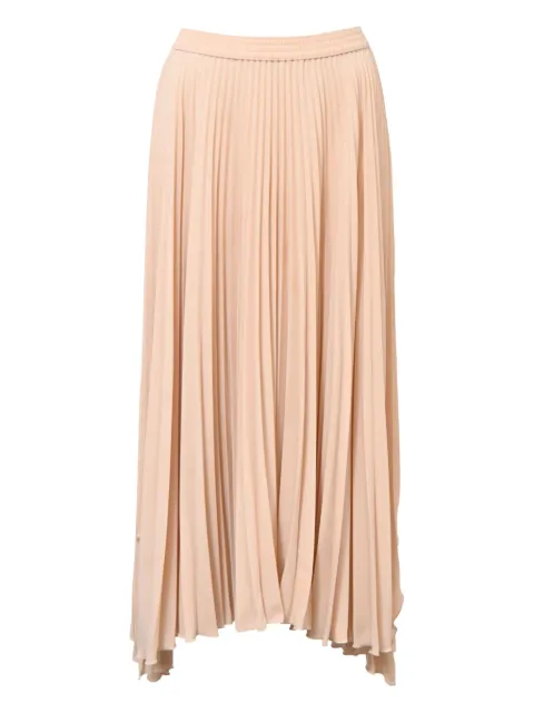 Theory pleated midi skirt