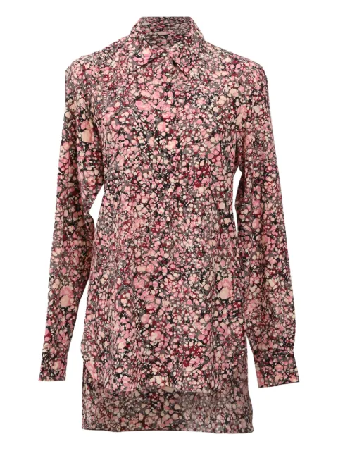 Victoria Beckham printed long-back shirt