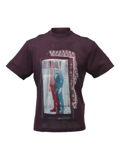 Prada Pre-Owned playera con estampado gráfico