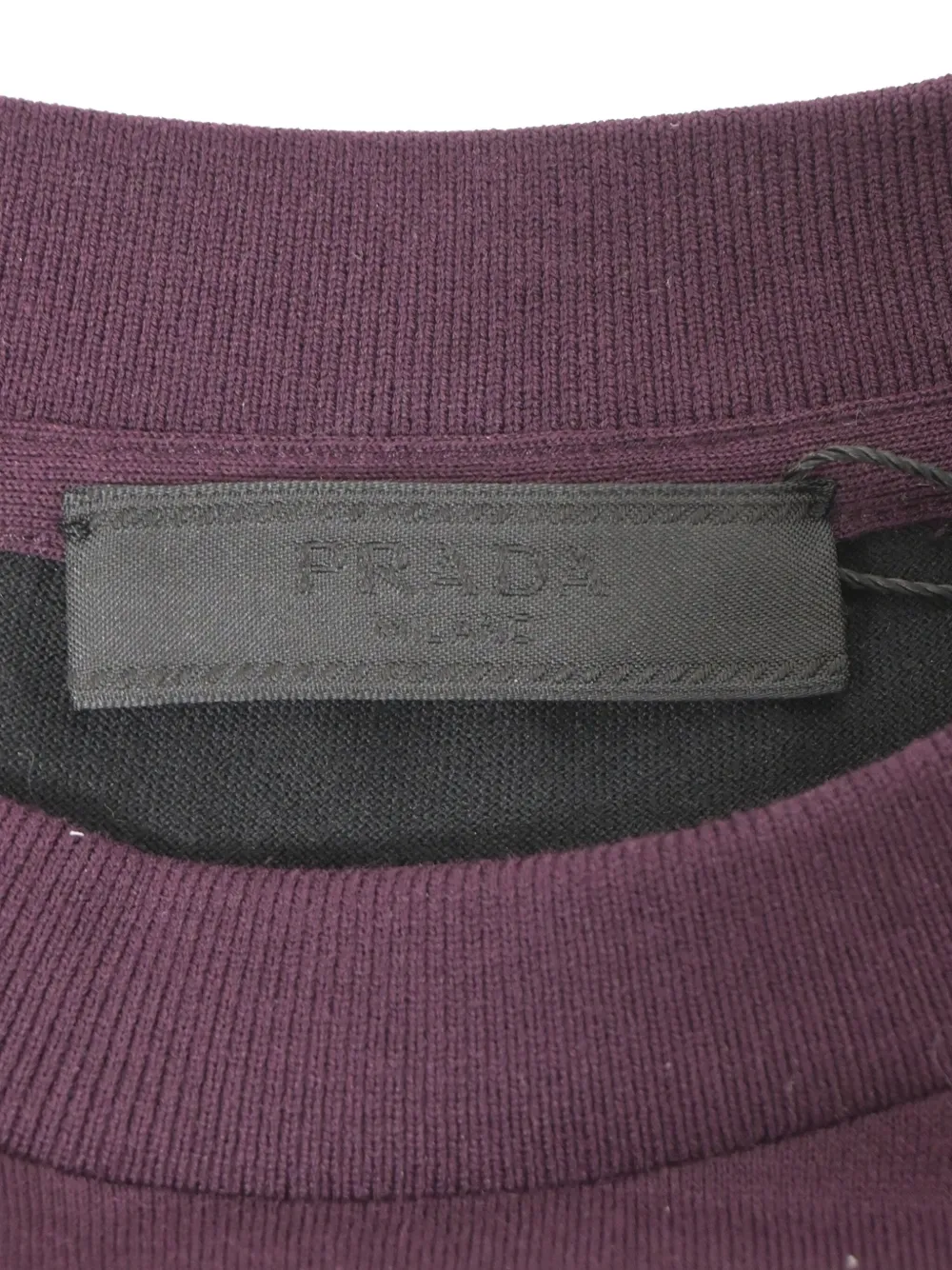 Pre-owned Prada Graphic-print T-shirt In Purple