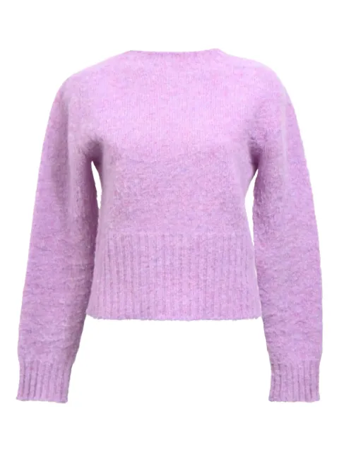 Victoria Beckham mélange-brushed sweater