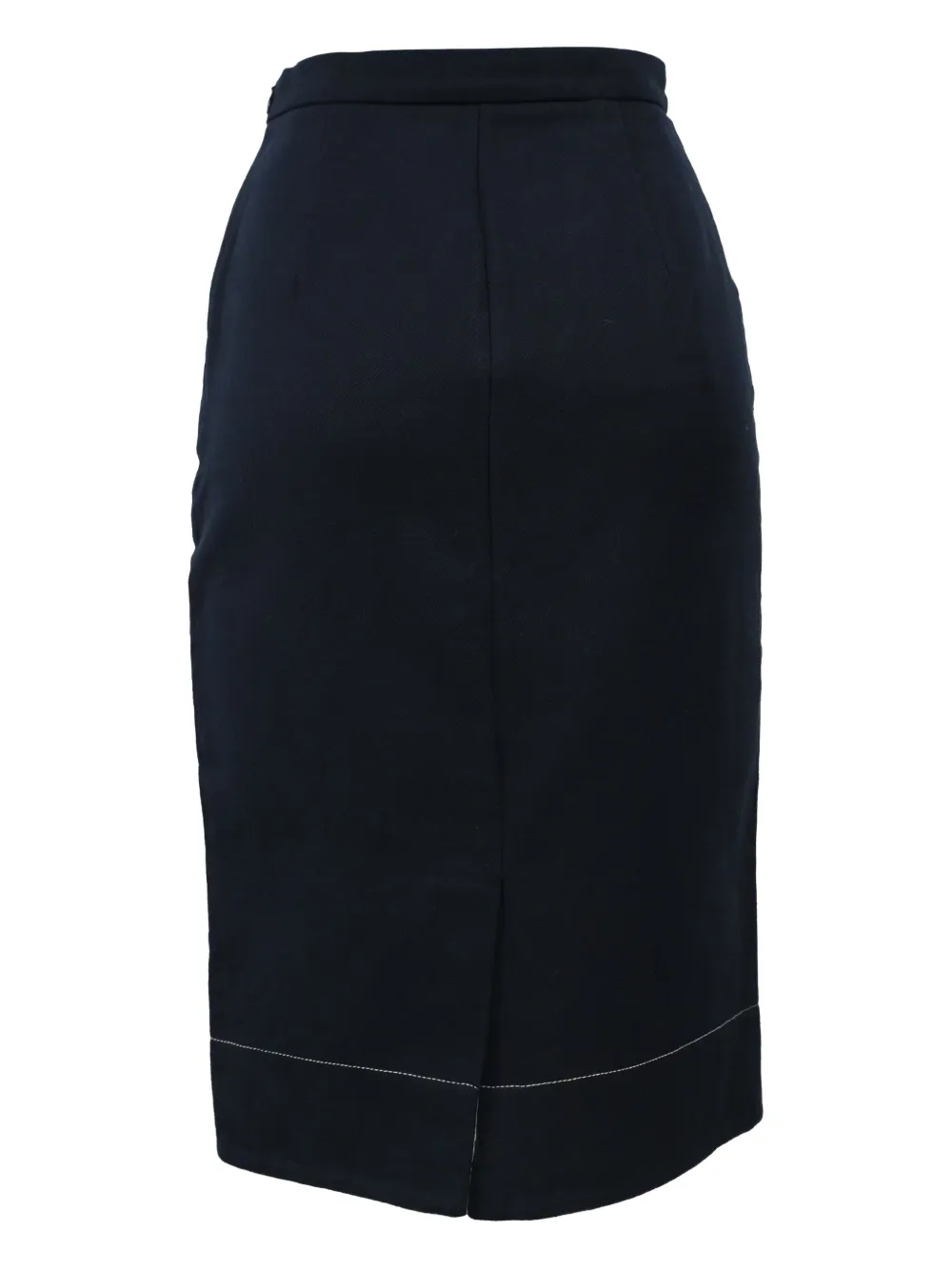 Prada Pre-Owned Midi-kokerrok - Blauw