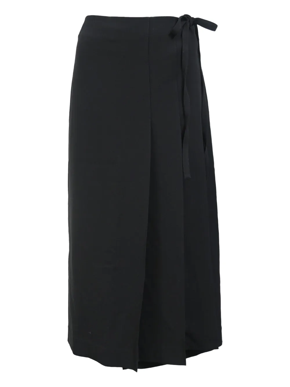 Theory wrap midi skirt | Black | Image 1