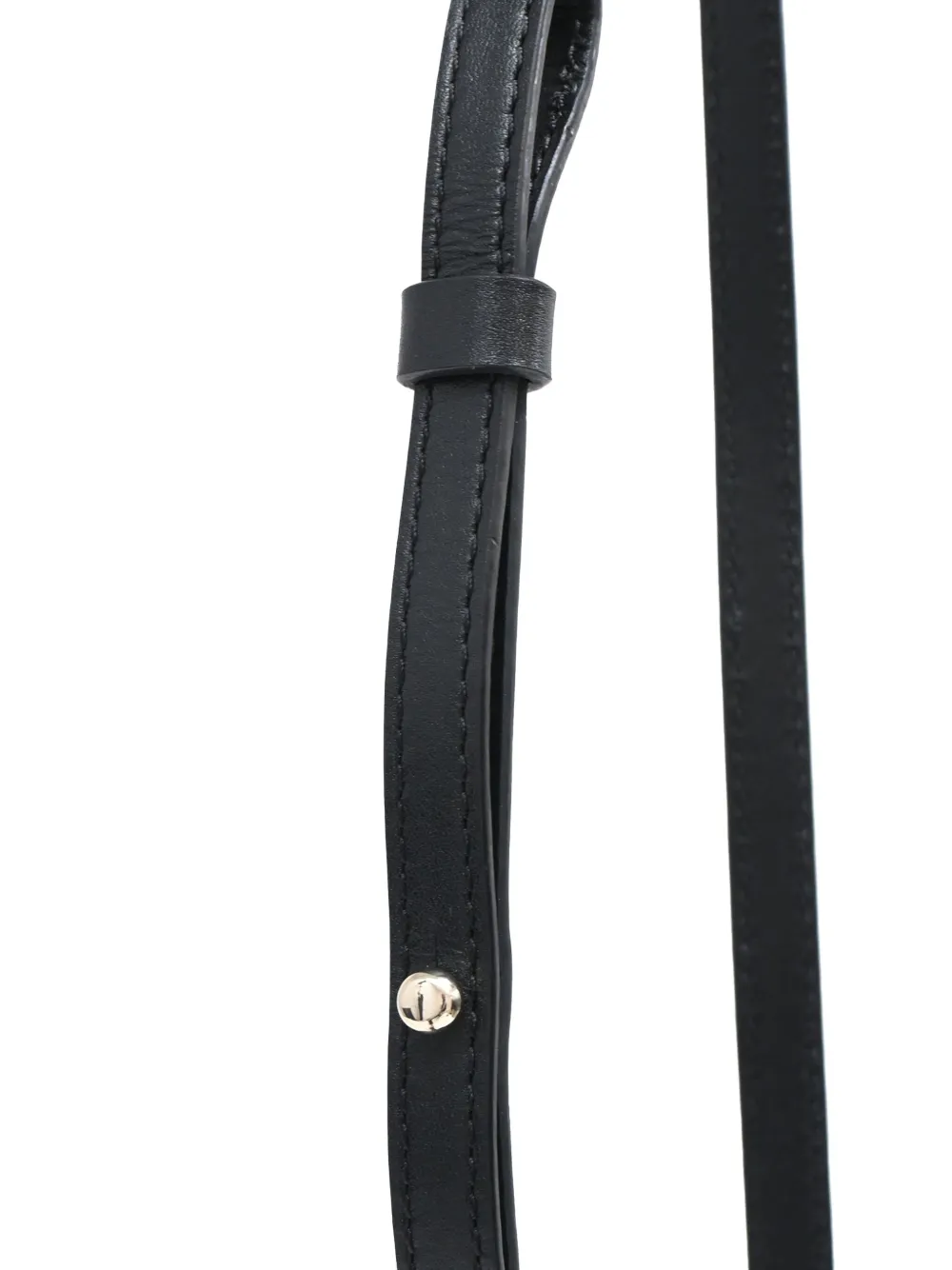 Pre-owned Maje Mini M Skin Crystal-embellished Tote Bag In Black