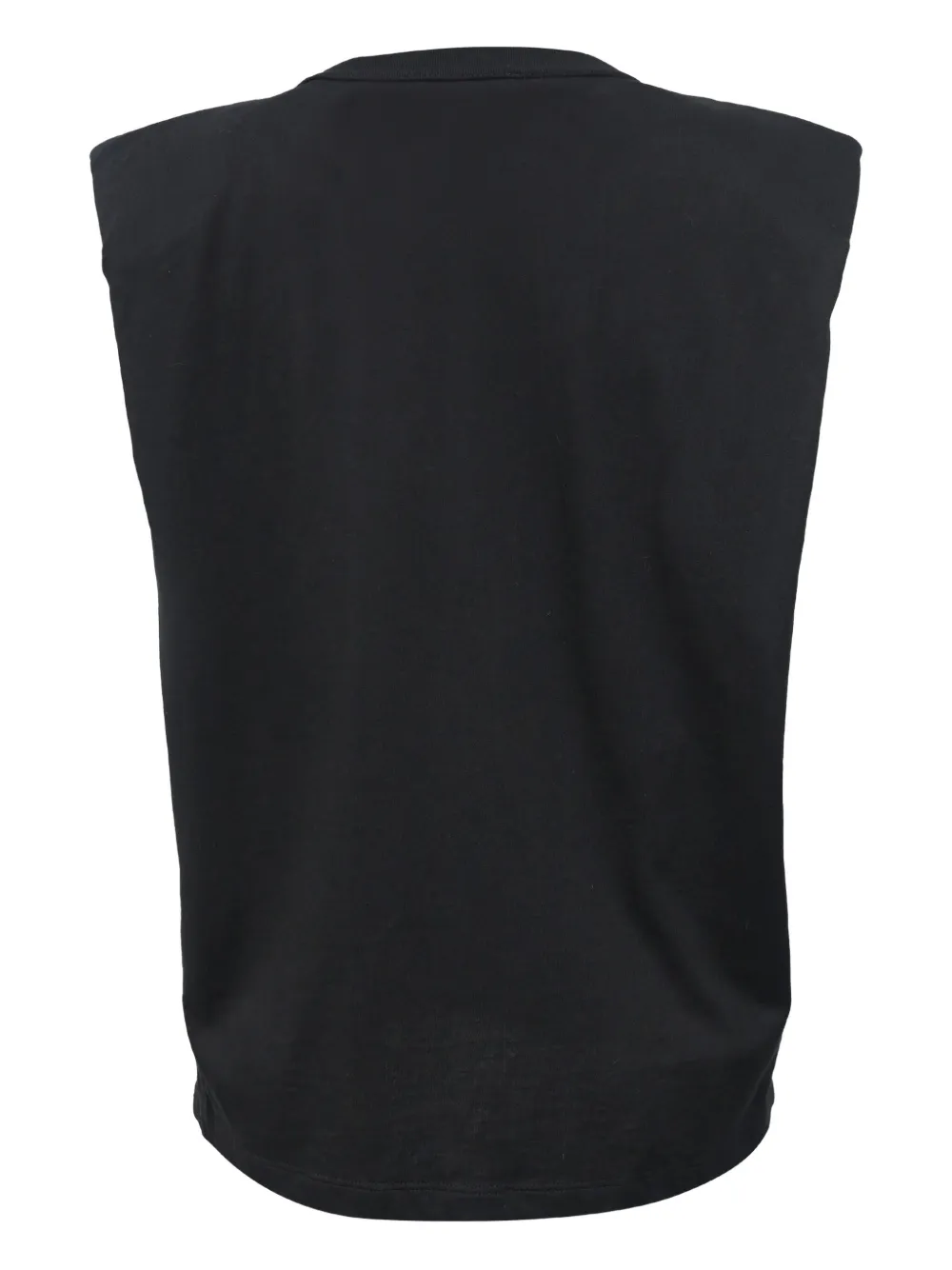 SANDRO Pre-owned Rhinestone Teardrop T-shirt In Black