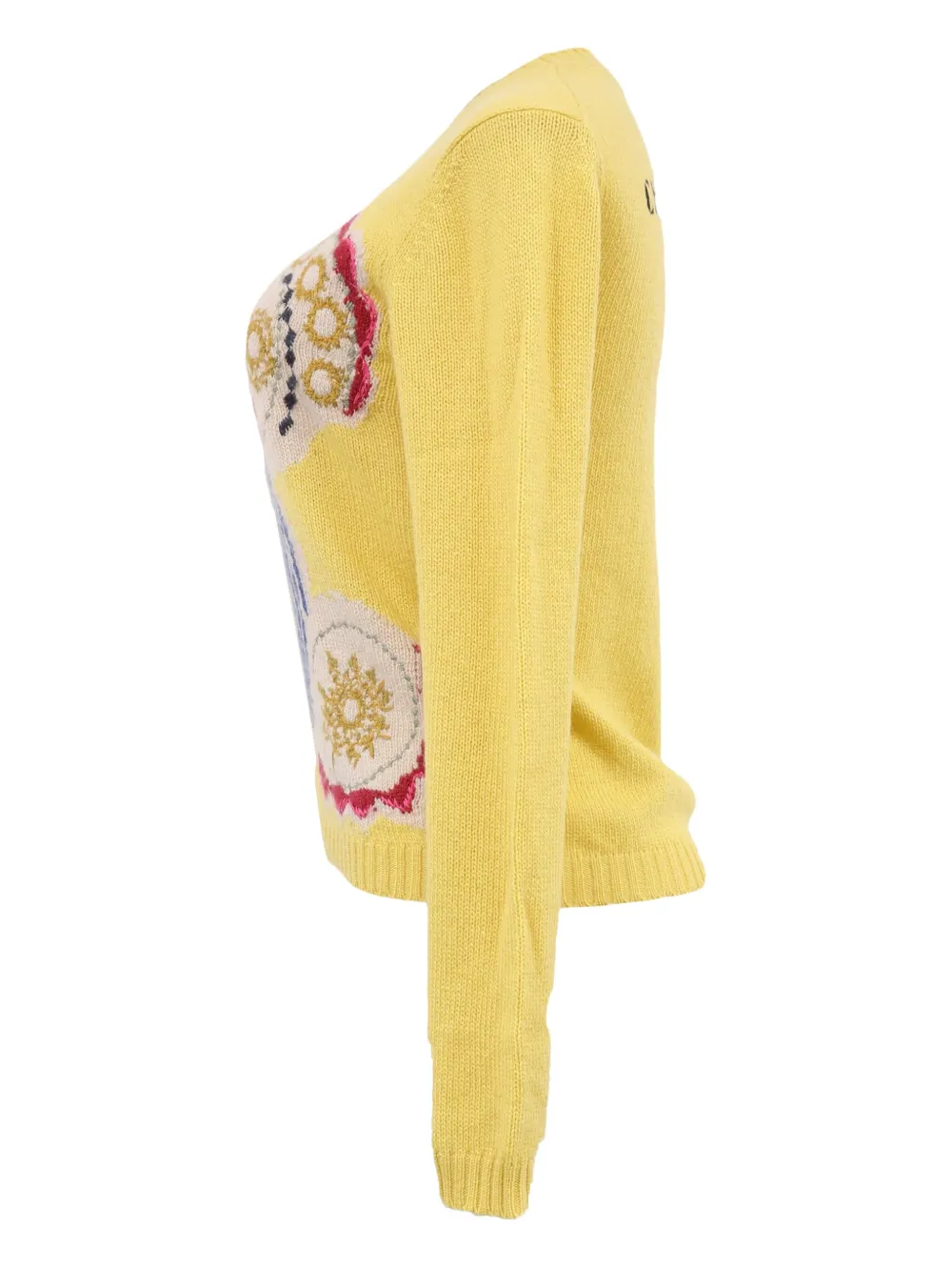 Christian Dior Pre-Owned embroidered crewneck sweater | Image 2