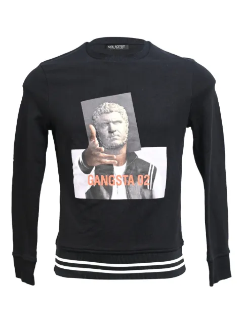 Neil Barrett printed crew-neck sweater