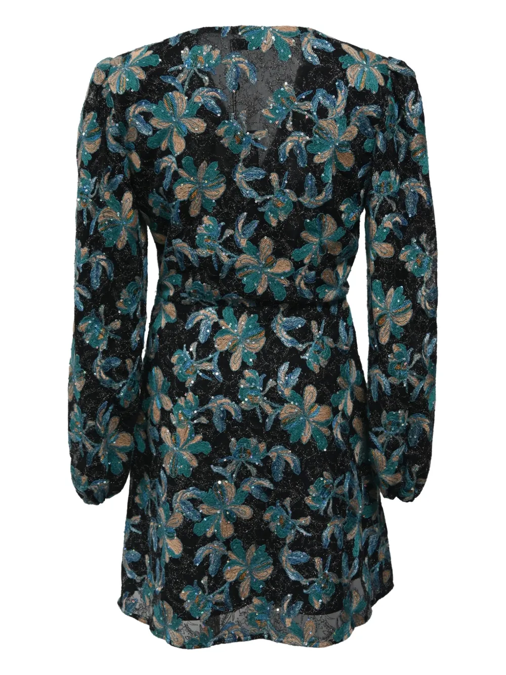 SANDRO Mini-jurk met lange mouwen - Zwart