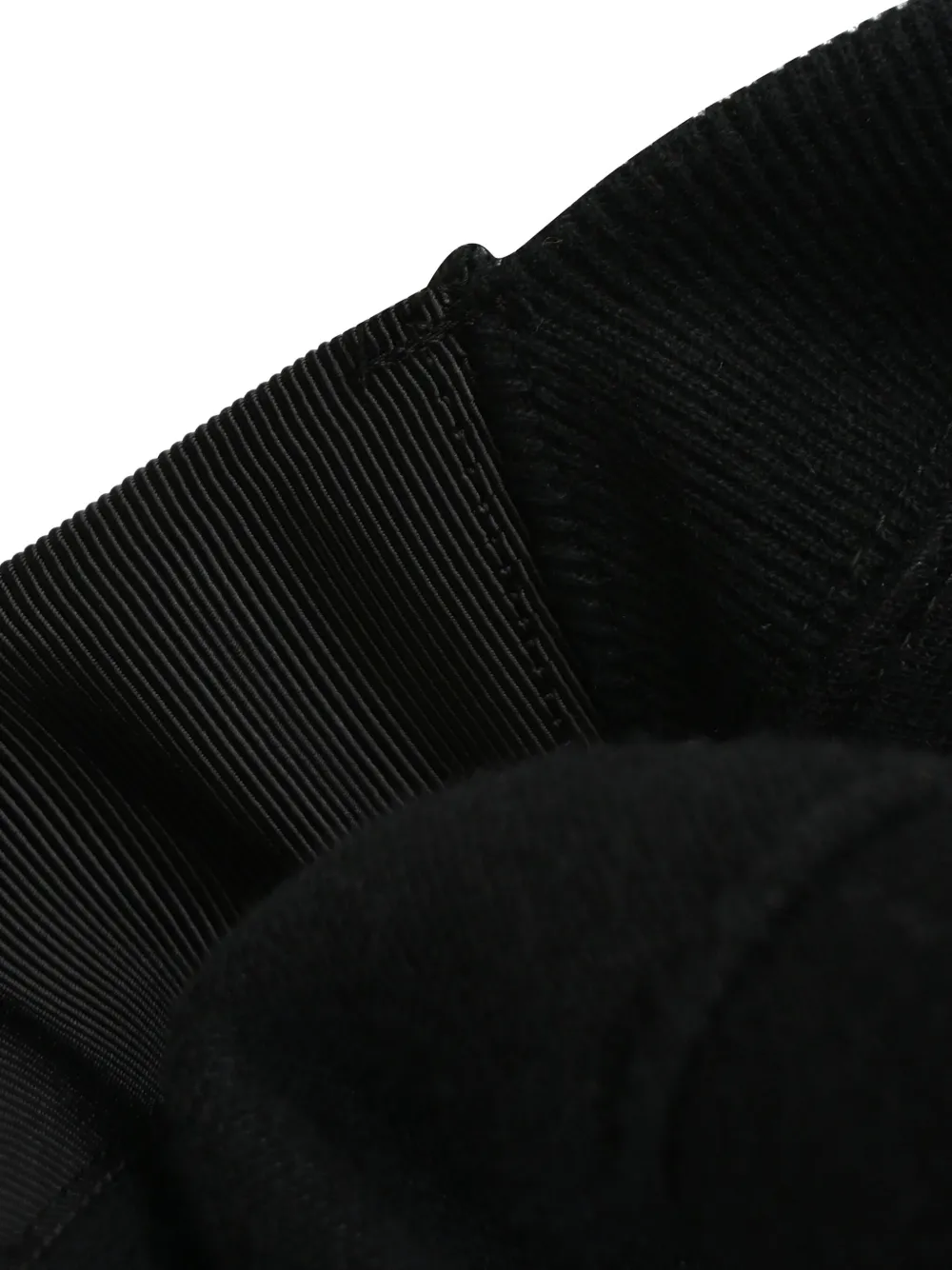 SACAI Pre-owned Lace-up Mini Dress In Black