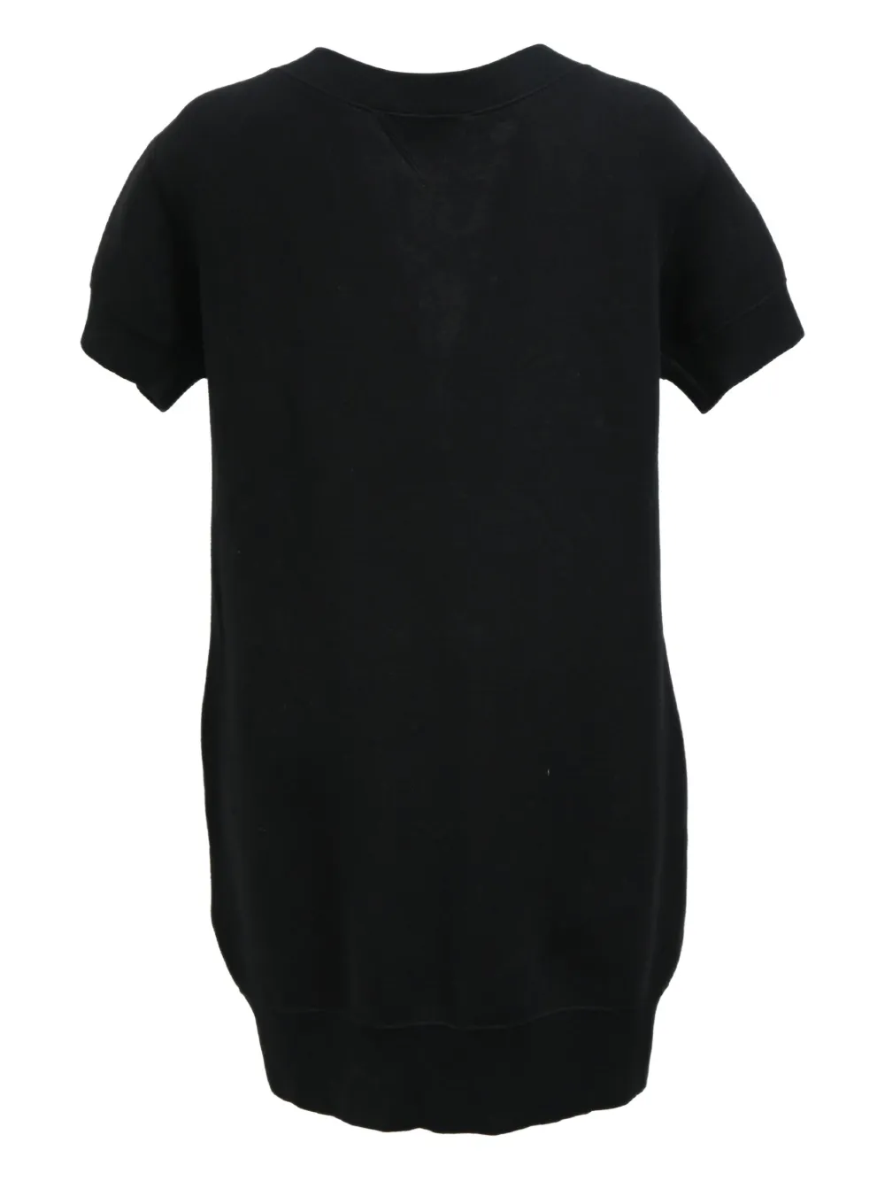 Sacai Mini-jurk met veters - Zwart